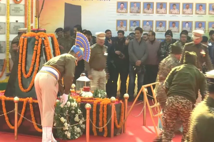 Wreath-laying ceremony held at Lethpora in Pulwama
