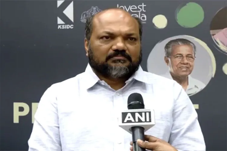 Kerala Industrial Minister P Rajeev