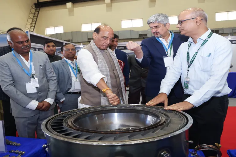 Defence Minister Rajnath Singh visited the Gas Turbine Research Establishment (GTRE), a premier laboratory of the Defence Research and Development Organisation (DRDO), in Bengaluru