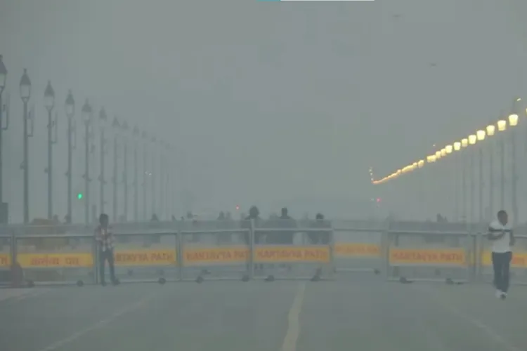 Visual from Delhi's Kartavya Path