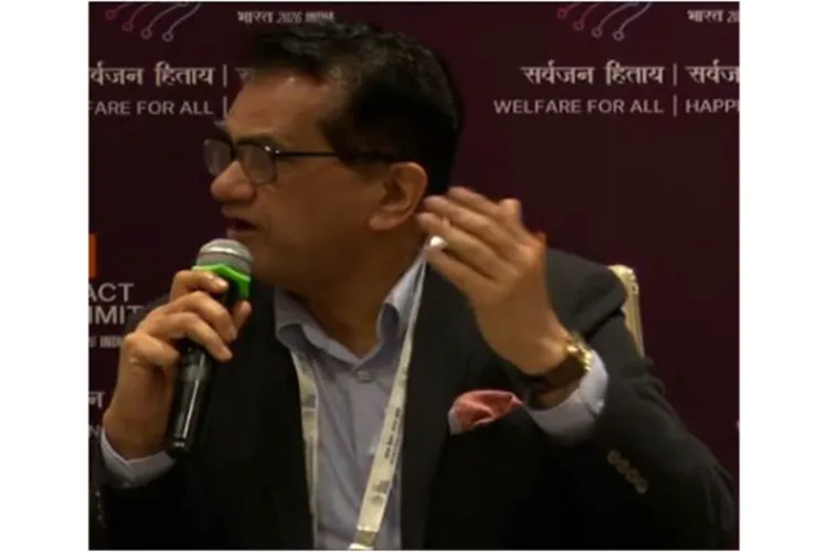 G20 Sherpa and former NITI Aayog CEO Amitabh Kant 