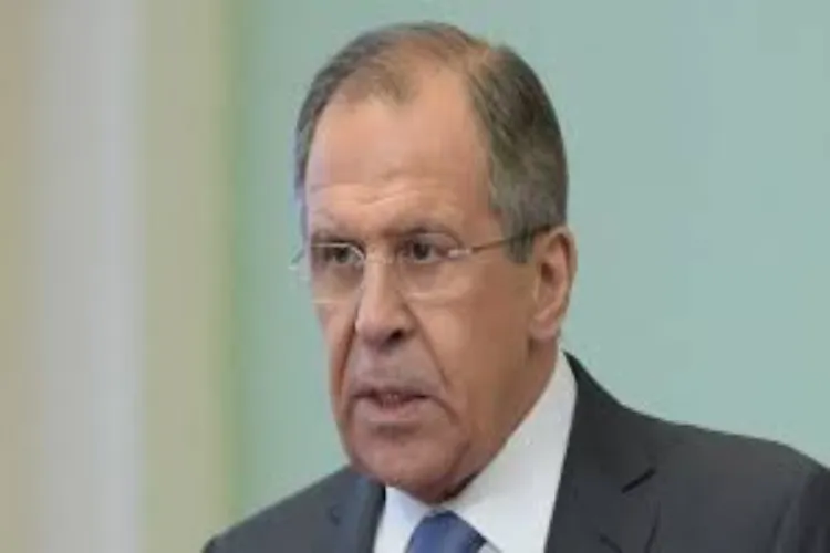 Russian Foreign Minister Sergey Lavrov 