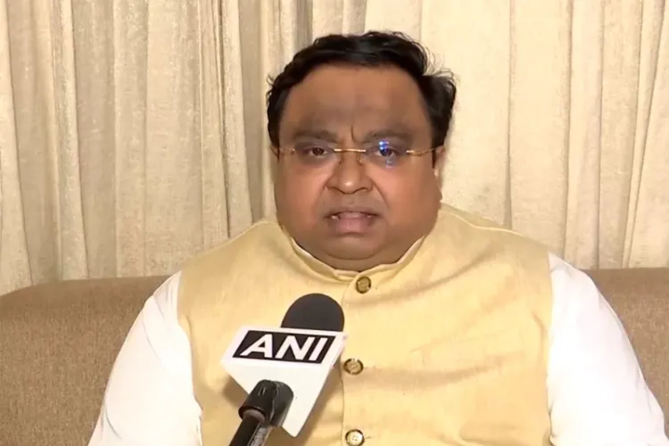 Biju Janata Dal (BJD) MP Sasmit Patra 