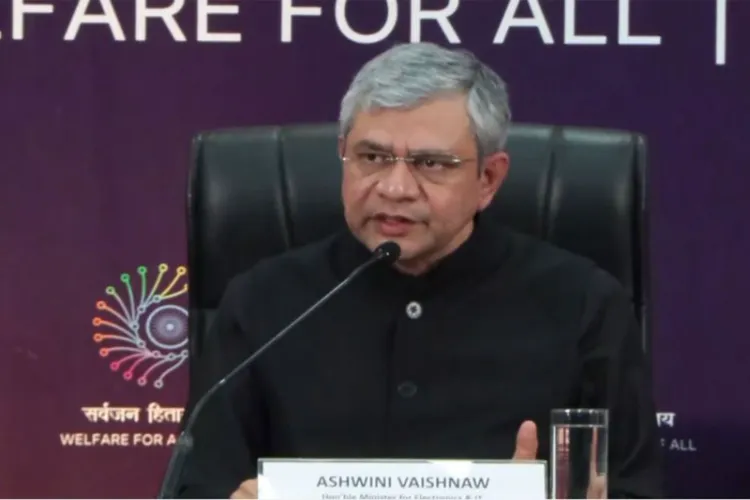 Union Minister for Electronics and IT Ashwini Vaishnaw 