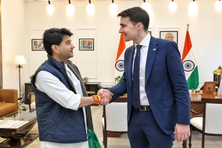 Jyotiraditya Scindia, Union Minister for Communications meets Jack Chambers, Ireland’s Minister for Public Expenditure, Infrastructure, Public Service Reform, and Digitalisation 