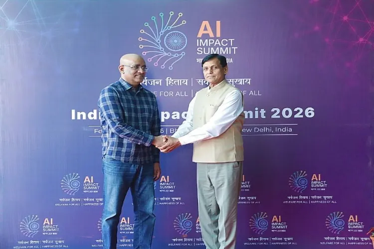 Vice President of Guyana Dr. Bharrat Jagdeo. He was received by Minister of State for Home Affairs Nityananad Rai on his arrival in New Delhi for the India-AI Impact Summit.