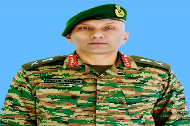 The Army’s Northern Commander, Lt Gen Pratik Sharma