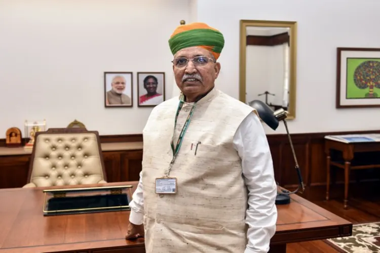 Union Minister for Law and Justice Arjun Meghwal