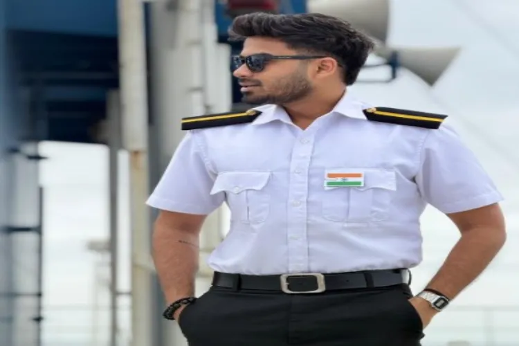 Odisha-based merchant navy cadet Sarthak Mohapatra