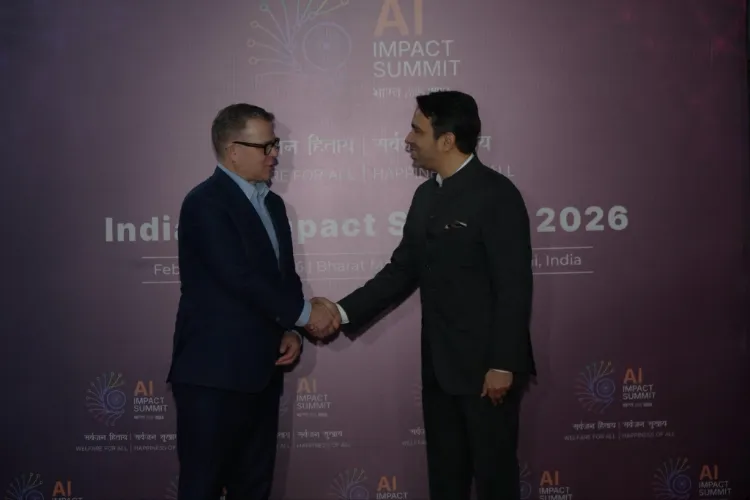 Finland's Prime Minister Petteri Orpo arrived in India to attend the India AI Impact Summit 2026 and was greeted by Minister of State for Skills 
Development and Entrepreneurship Jayant Singh.
