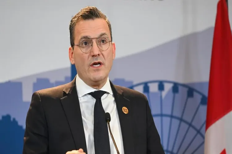 Canada's Minister for AI and Digital Innovation, Evan Solomon