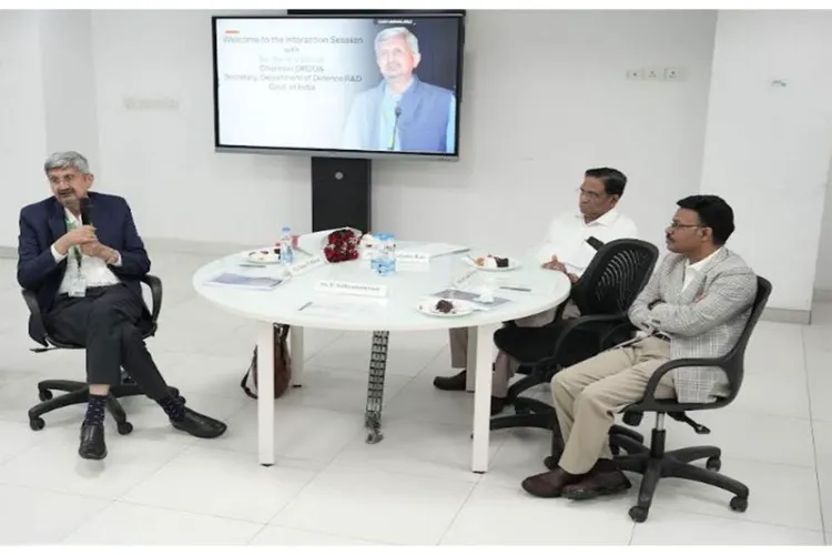 DRDO chief engages with SRM University faculty