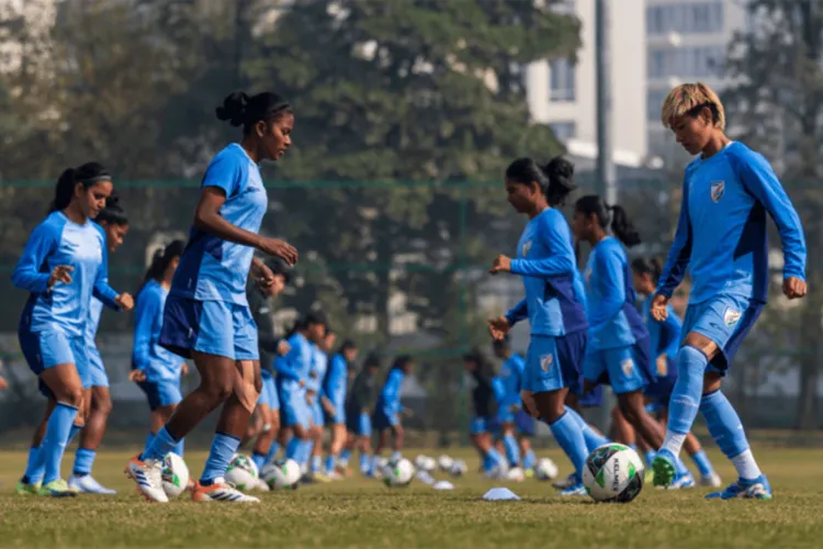  Indian senior women's football team 