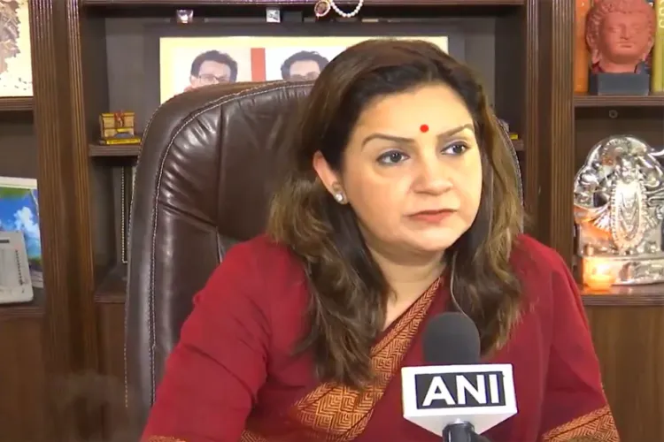Shiv Sena (UBT) MP Priyanka Chaturvedi 