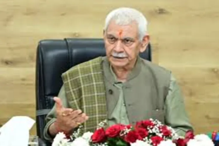 Jammu and Kashmir Lieutenant Governor Manoj Sinha