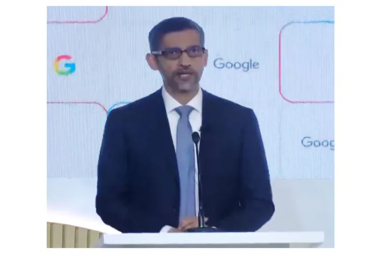 Google CEO Sundar Pichai