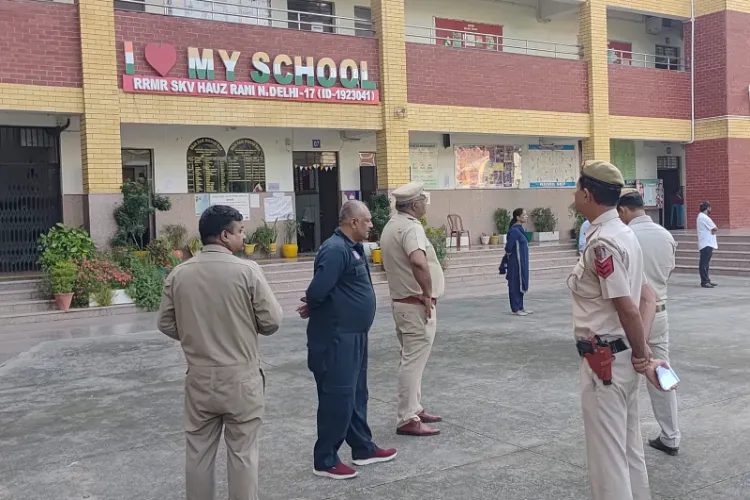 Three schools in Delhi received bomb threats through e-mail 