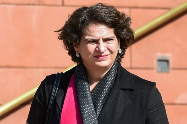 Congress leader Priyanka Gandhi Vadra