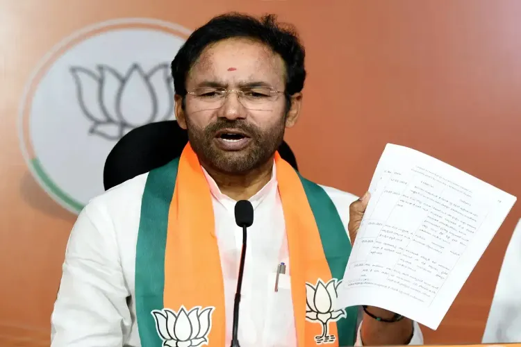Union Minister of Mines and Coal G Kishan Reddy 
