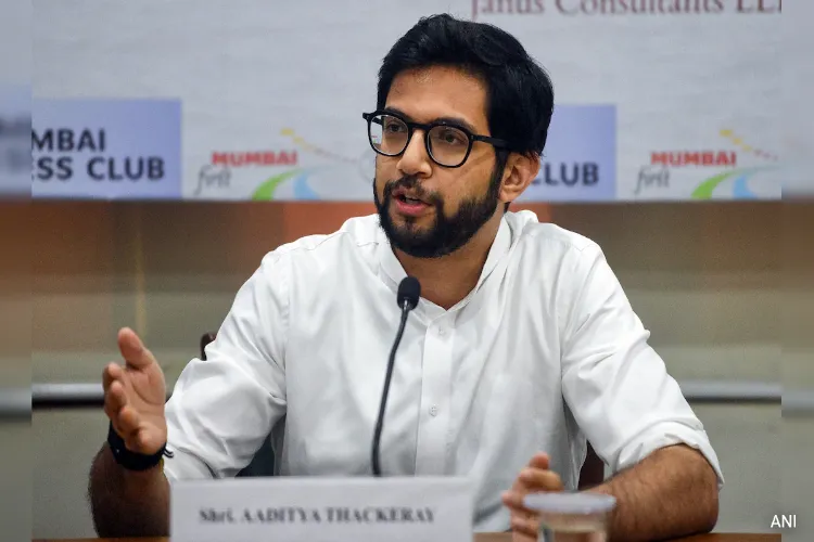 Shiv Sena (UBT) leader Aaditya Thackeray