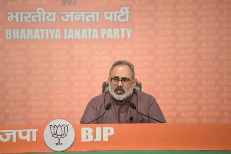 Kerala BJP state president Rajeev Chandrasekhar