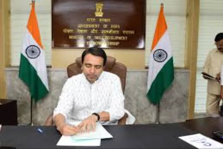 Union Minister of State (Independent Charge) for Skill Development and Entrepreneurship Jayant Chaudhary