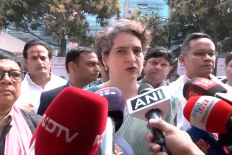 Congress leader Priyanka Gandhi Vadra 