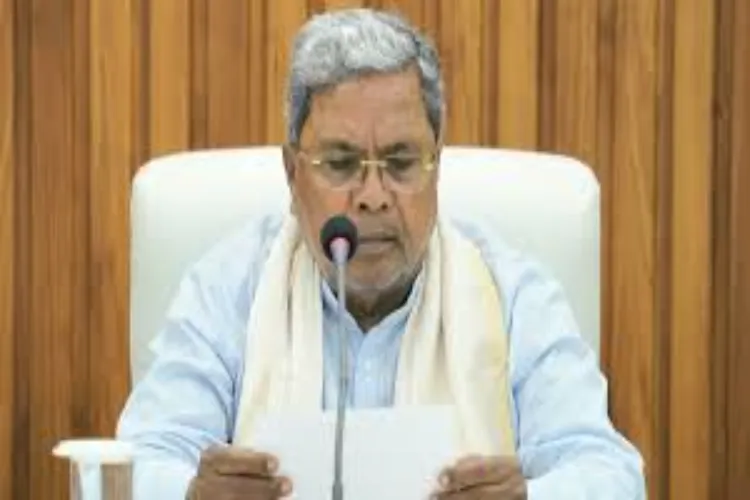 Karnataka Chief Minister Siddaramaiah