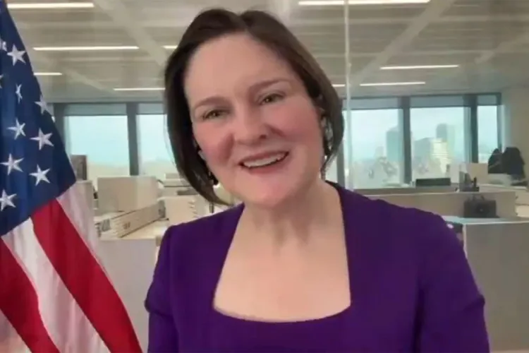 US State Department’s Hindi spokesperson Margaret MacLeod 