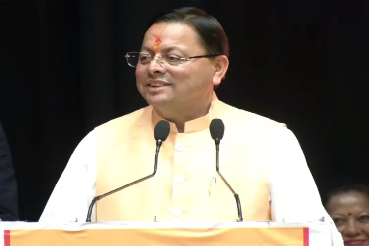 Chief Minister Pushkar Singh Dhami 