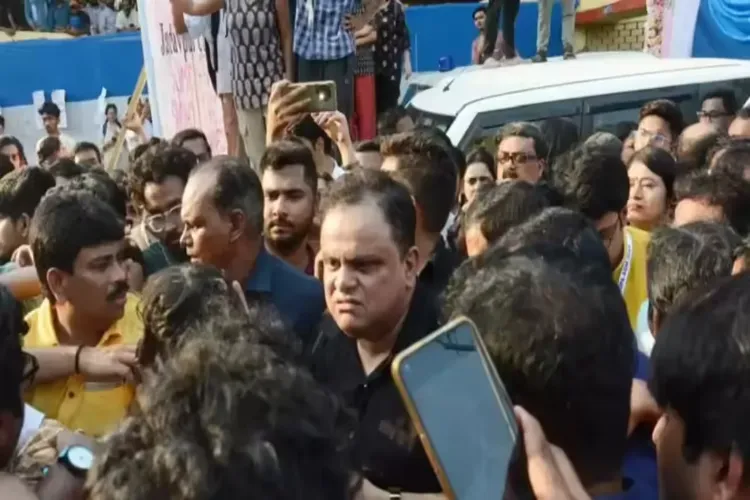 Two professors of Jadavpur University have suffered injuries while trying to intervene in a clash between two groups of students