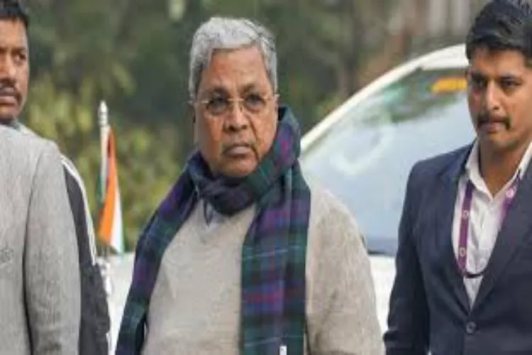 Karnataka Chief Minister Siddaramaiah