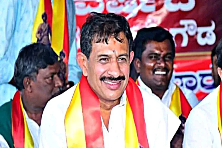 Congress leader and MLC HC Balakrishna 