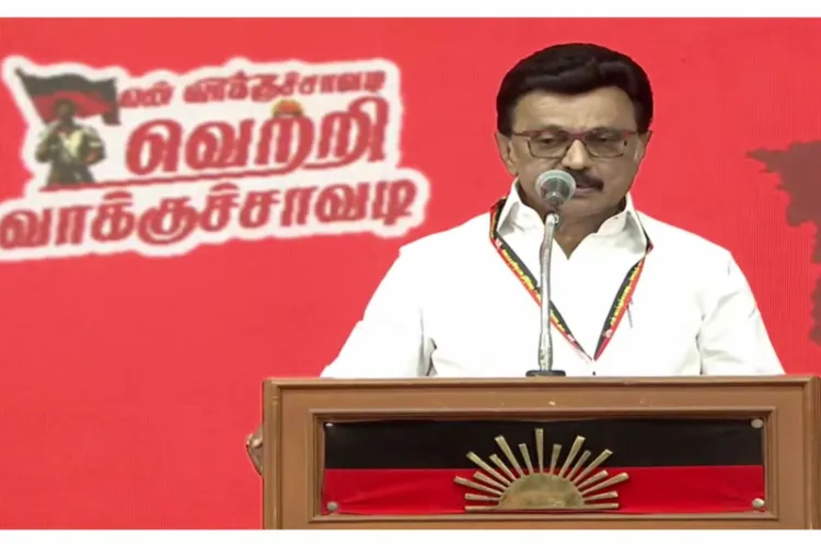 Tamil Nadu CM MK Stalin