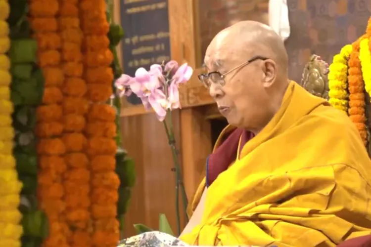 The spiritual leader of Tibet, the 14th Dalai Lama