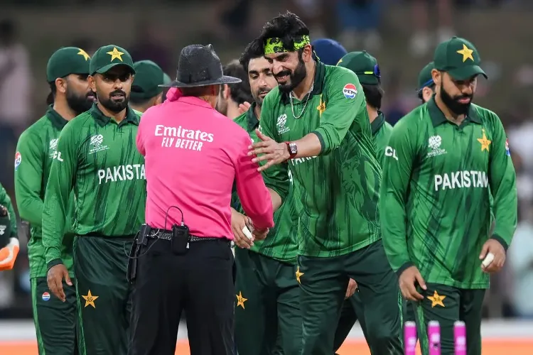 Pakistan Team after a match