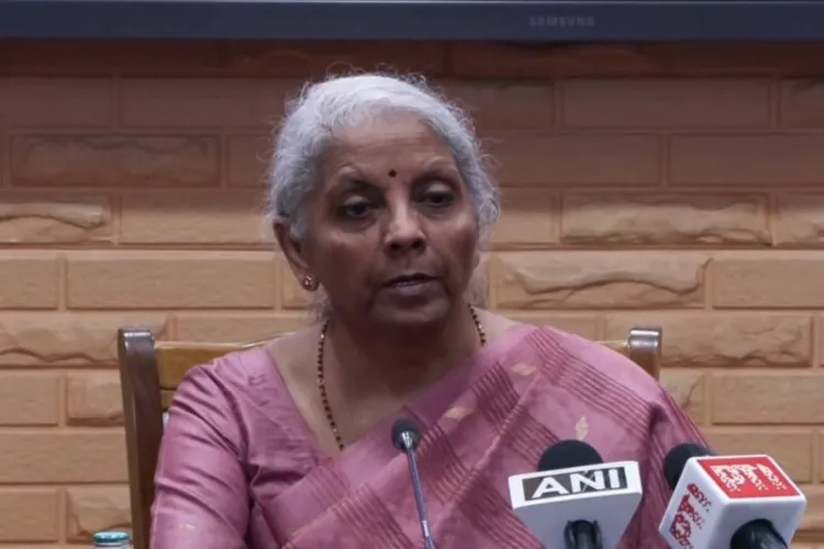 Union Finance Minister Nirmala Sitharaman