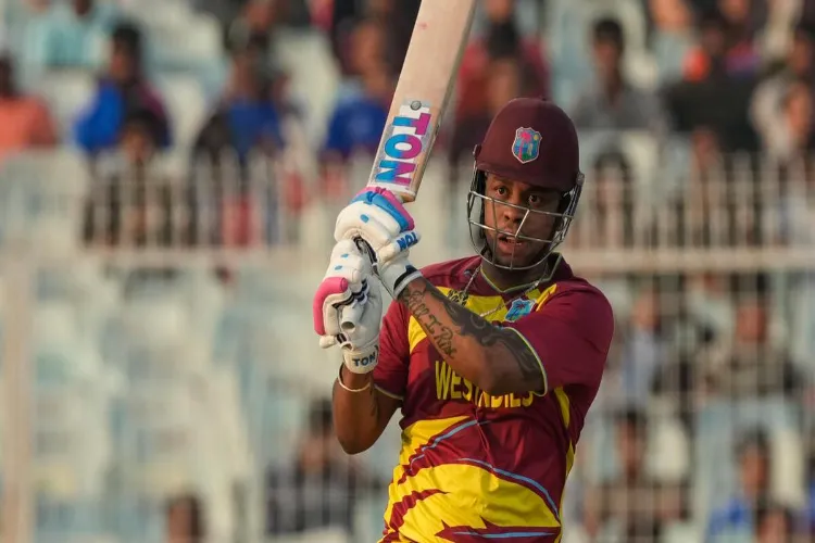 West Indies star batsman Shimron Hetmyer 
