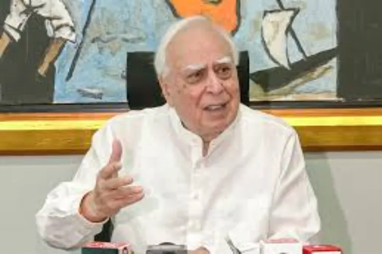 Senior Advocate Kapil Sibal