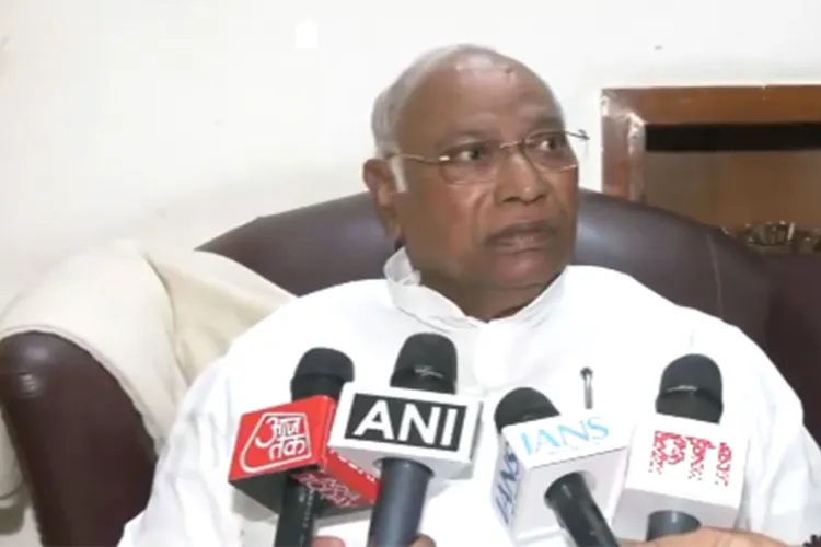 Congress president Mallikarjun Kharge