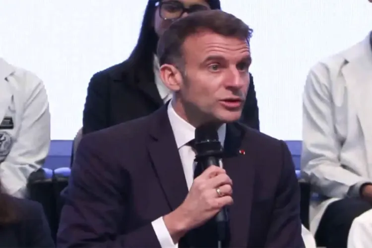 French President Emmanuel Macron 