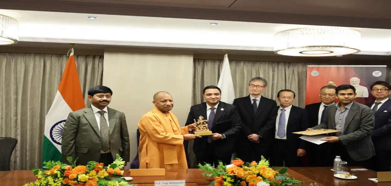 Uttar Pradesh Chief Minister Yogi Adityanath held high-level discussions with the leadership of Suzuki Motor Corporation and Minda Corporation in Japan