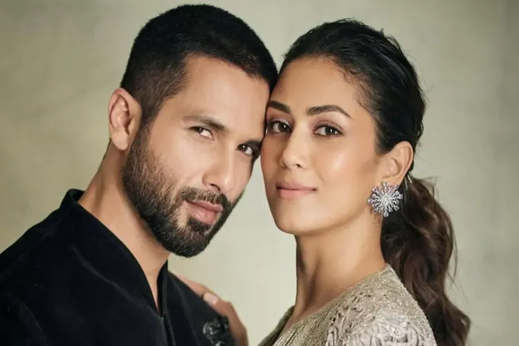 Mira Kapoor with husband Shahid Kapoor