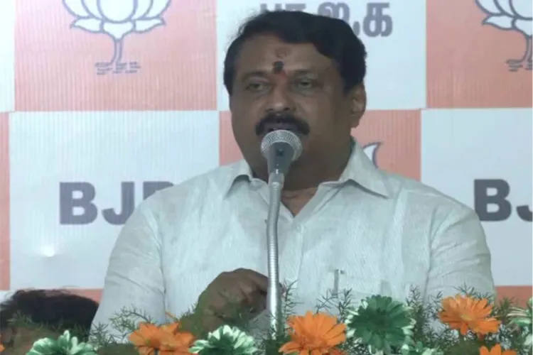 Tamil Nadu BJP chief Nainar Nagendran 