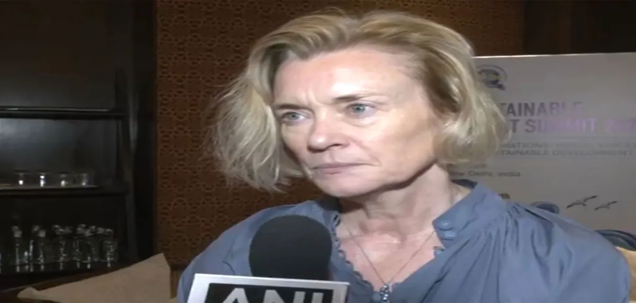 Norway's Ambassador to India, May-Elin Stener