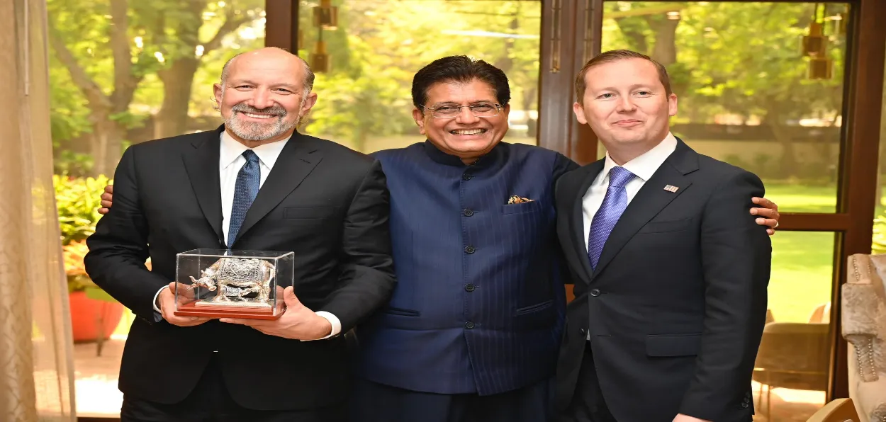 Union Minister of Commerce and Industry, Piyush Goyal hosted United States (US) Secretary of Commerce Howard Lutnick and US Ambassador to India Sergio Gor