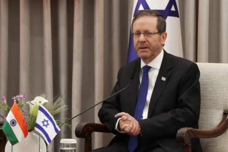 Israeli President Isaac Herzog 