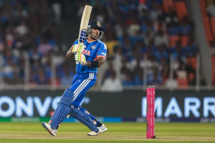 India’s T20I captain Suryakumar Yadav 