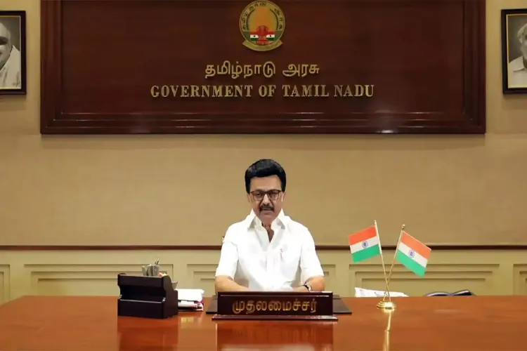 Tamil Nadu Chief Minister and DMK chief MK Stalin 