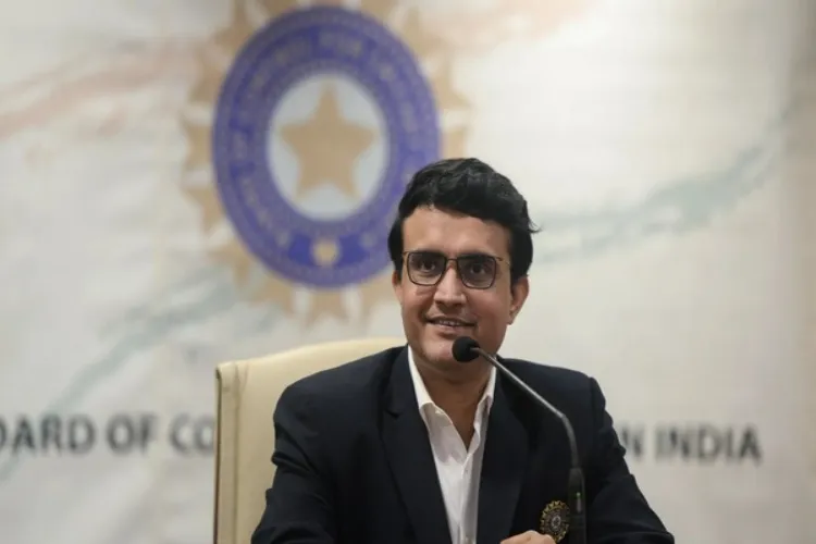 Former India captain Sourav Ganguly 
